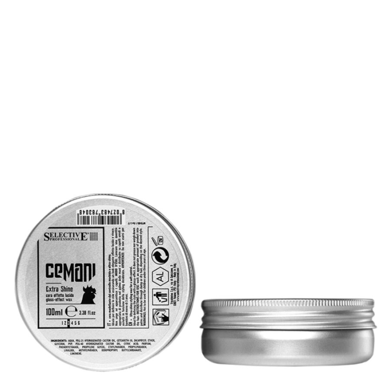 Вакса за мека и ултра лъскава коса Selective Cemani Extra Shine Wax 100ml
