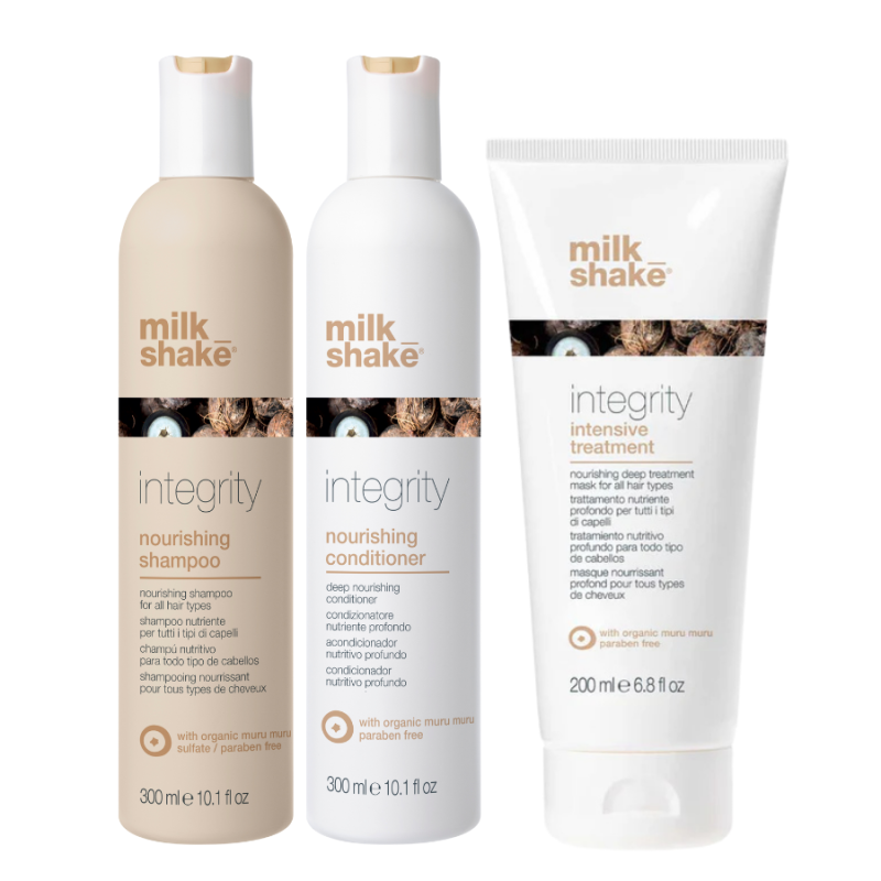 Подхранващ комплект за изтощена коса Milkshake Integrity Nourishing Set