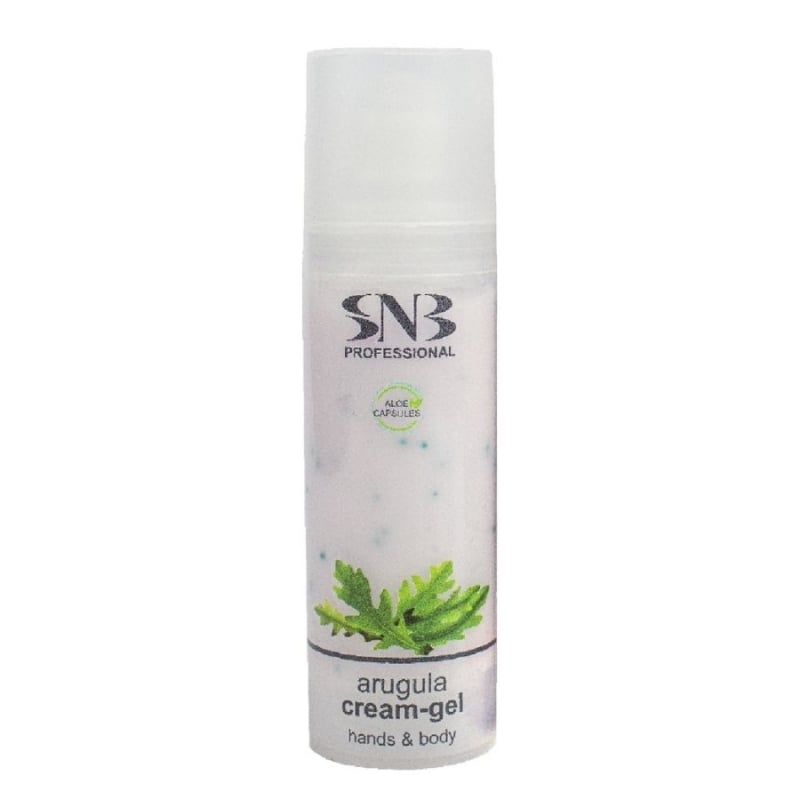 Крем-гел за ръце и тяло със сфери Алое Вера и рукола SNB Aloe Vera & Arugula Cream Gel Hands & Body