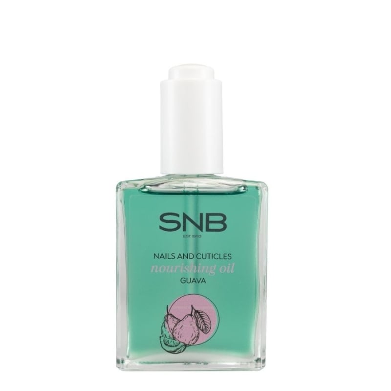 Подхранващо масло за нокти, активиращо растежа SNB Guava Cuticle Oil
