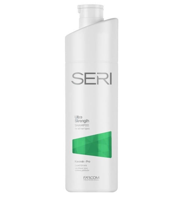 Подсилващ шампоан с растителни протеини и биозахариди Seri Ultra Strength Shampoo 1000ml