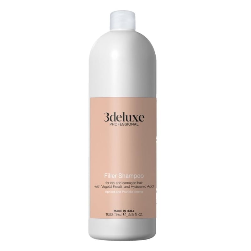Възстановяващ и укрепващ шампоан 3deluxe Professional FIller Shampoo 1000 ml