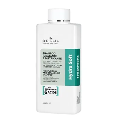 Шампоан за дълбоко хидратиране Brelil Hydra Soft Moisturizing Shampoo 250ml