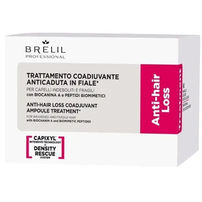 Ампули против косопад Brelil Anti Hair Loss Adjuvant Ampoules 10x6ml