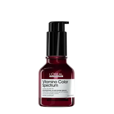 Термозащитен серум за блясък за боядисана коса L'Oréal Professionnel Vitamino Color Spectrum Glass Shine Serum 50ml