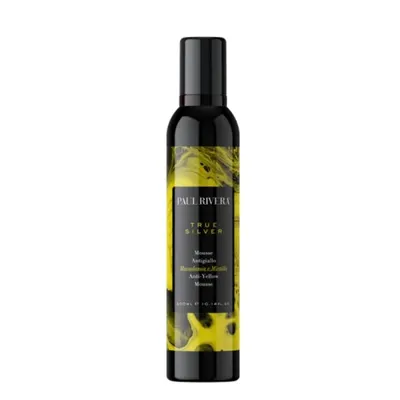 Анти-жълт мус за коса Paul Rivera True Silver Anti-Yellow Mousse 300ml