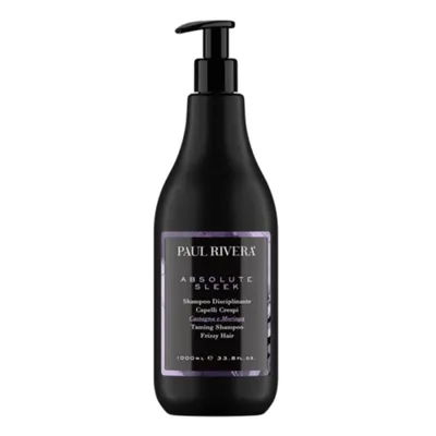 Шампоан за укротяване на хвърчаща и непокорна коса Paul Rivera Absolute Sleek Taming Shampoo 1000ml