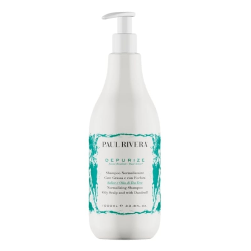 Нормализиращ шампоан против себум и пърхот Paul Rivera Depurize Normalizing Shampoo 1000ml