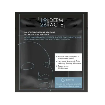 Хидратираща и успокояваща маска с биоцелулоза Derm Acte Hydrating Soothing Mask