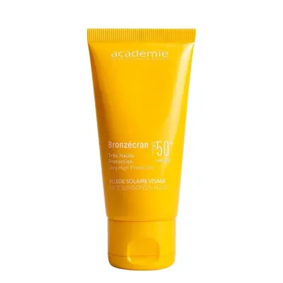 Слънцезащитен флуид за лице Académie Bronzecran Face Sunscreen Fluid SPF 50+ 50ml