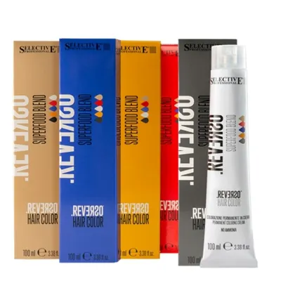 Професионална безамонячна боя за коса без PPD Selective Reverso Hair Color 100ml