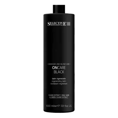Балсам за изрусена и увредена коса с черен хайвер и муцин Selective ONCARE Black Conditioner 1000 ml