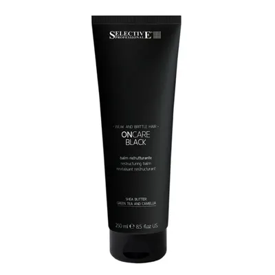Балсам за изрусена и увредена коса с черен хайвер и муцин Selective ONCARE Black Conditioner 250 ml