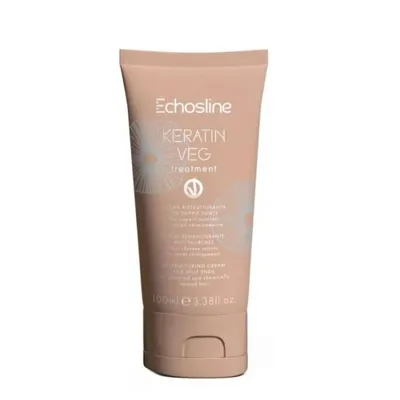 Регенериращ крем за цъфтящи краища Echosline Keratin Veg Regenerating Cream 100 ml