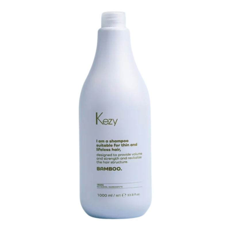 Шампоан за обем и плътност на тънка коса Kezy Bamboo Shampoo For Fine, Fragile, and Lackluster Hair 1000 ml