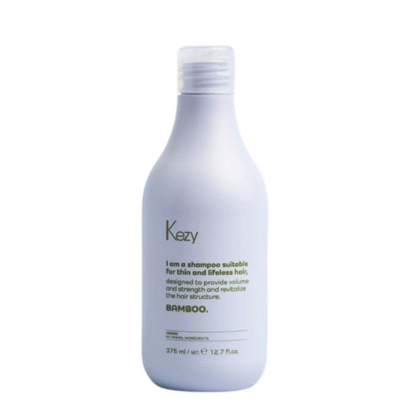 Шампоан за обем и плътност на тънка коса Kezy Bamboo Shampoo For Fine, Fragile, and Lackluster Hair 375 ml
