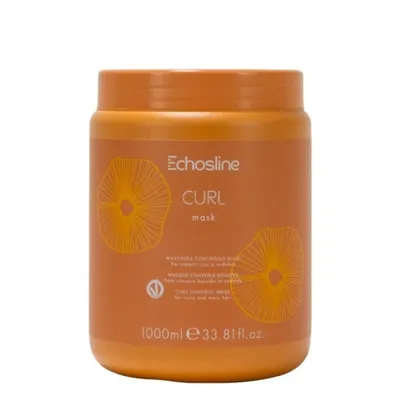 Маска за къдрава и вълниста коса Echosline Curl Control Mask Curly and Wavy Hair 1000ml