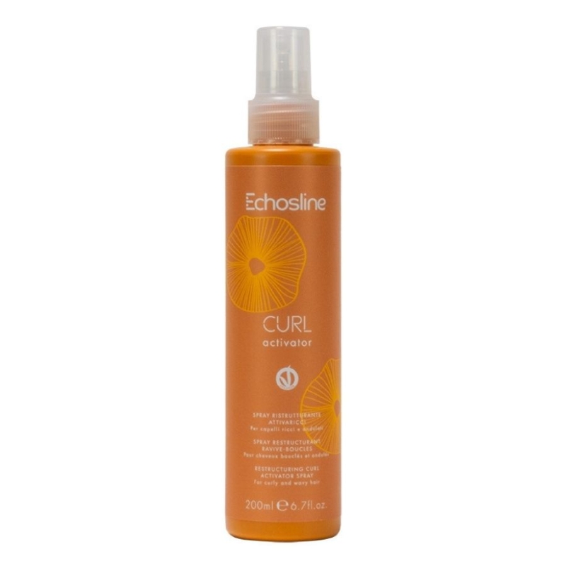 Реструктуриращ спрей активатор за къдрава и вълниста Коса Echosline Curl Restructuring Curl Activator Spray 200 ml