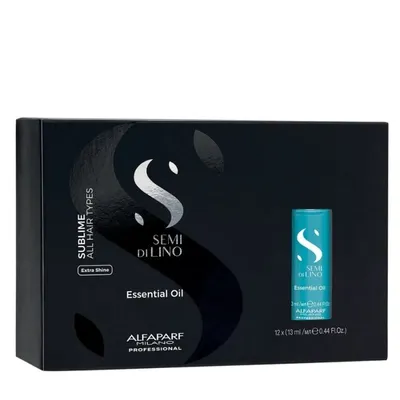 Възстановяващи ампули за коса с ленено семе Alfaparf SDL SUBLIME Essential Oil 12Х13ml