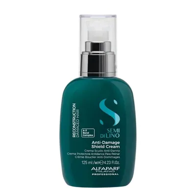 Възстановяващ крем за средна до гъста, увредена коса Alfaparf Semi di Lino Reconstruction Anti-Damage Shield Cream 125ml