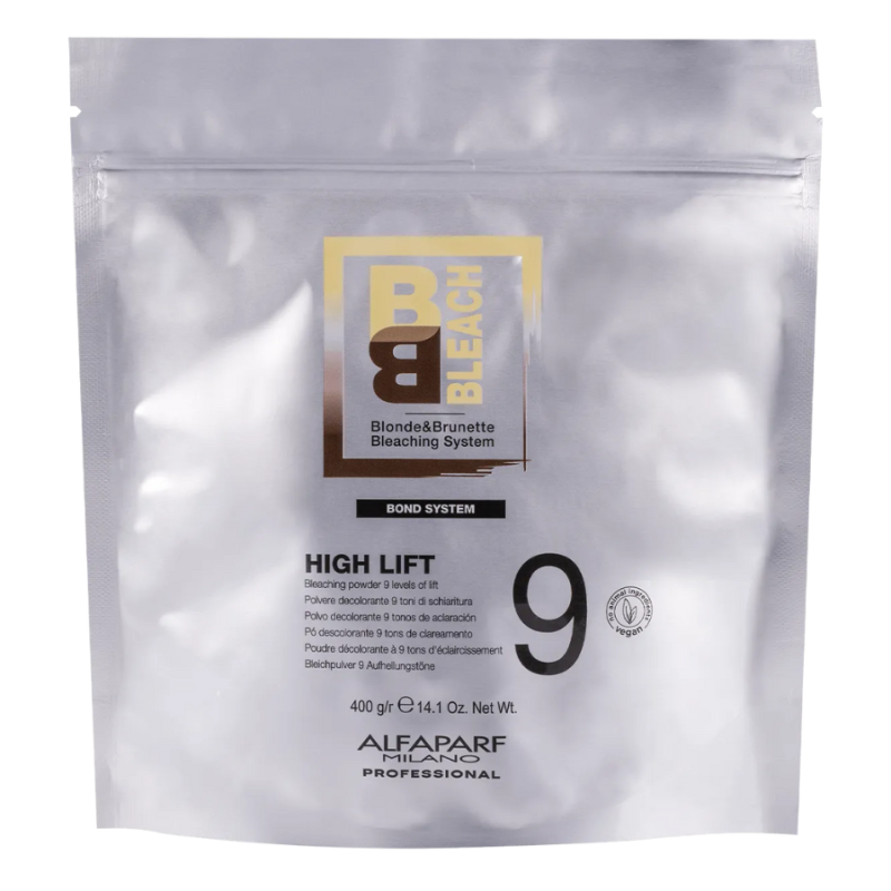 Обезцветяваща пудра за коса (9 НИВА) Alfaparf BB Bleach Blonde & Brunette Bleaching System High Lift 9 Bleaching Powder 400g