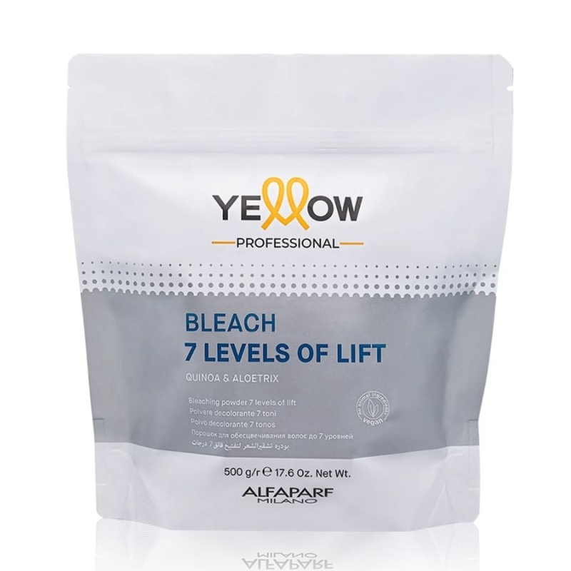 Изсветляваща пудра за коса с Киноа и Aloetrix – Yellow Professional Bleach Powder 7 Levels 500 g