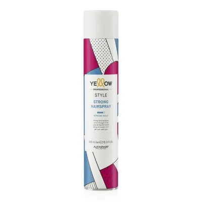 Силен лак за коса с Зелено кафе и Aloetrix – Yellow Professional Strong Hairspray 500 ml