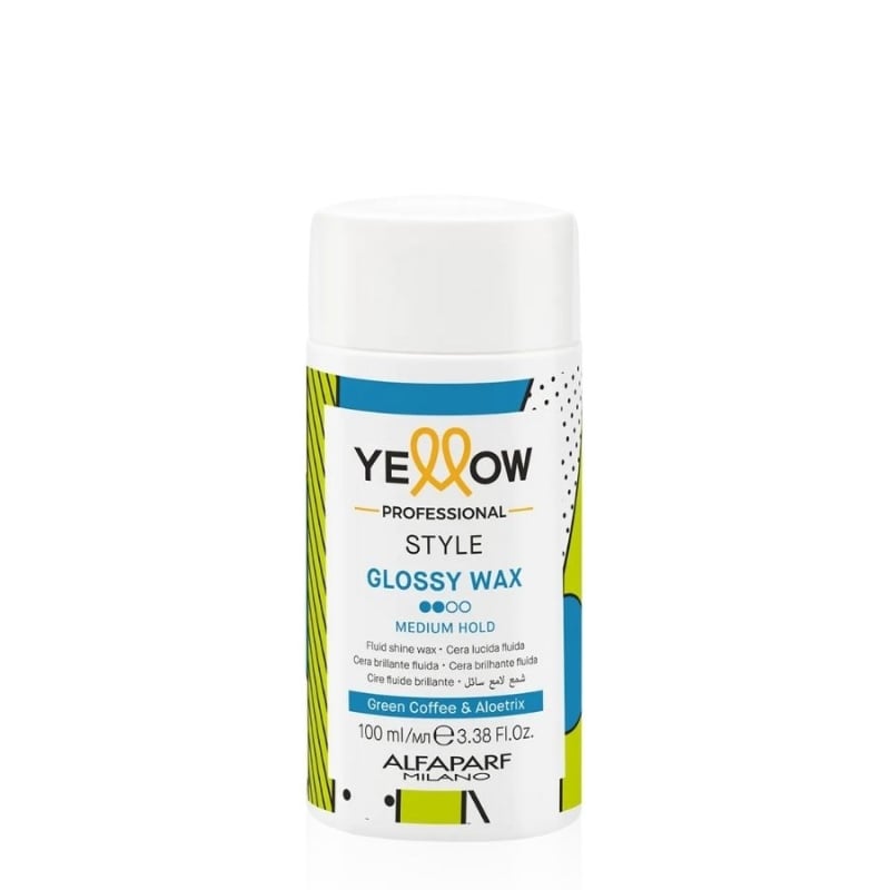 Гланцова вакса за блясък с Зелено кафе и Aloetrix – Yellow Professional Glossy Wax 100 ml