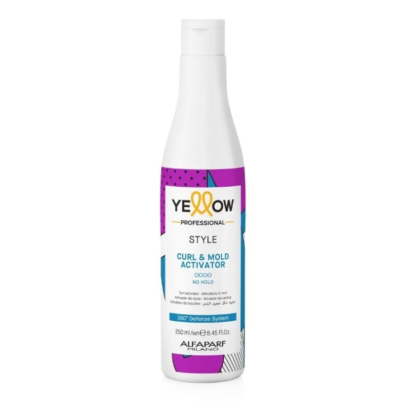 Активатор за къдрици със Зелено кафе, Рамбутан и Чиа – Yellow Professional Curl&Mold Activator 250 ml