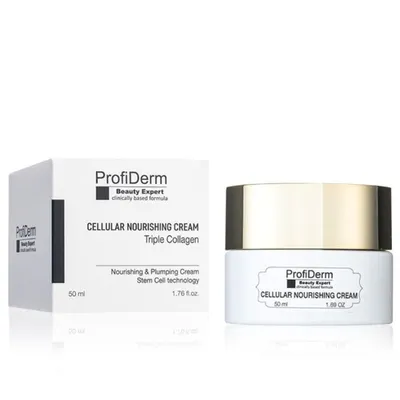 Клетъчен подхранващ крем с 3 вида колаген Profiderm Beauty Expert Cellular Nourishing Cream 50ml