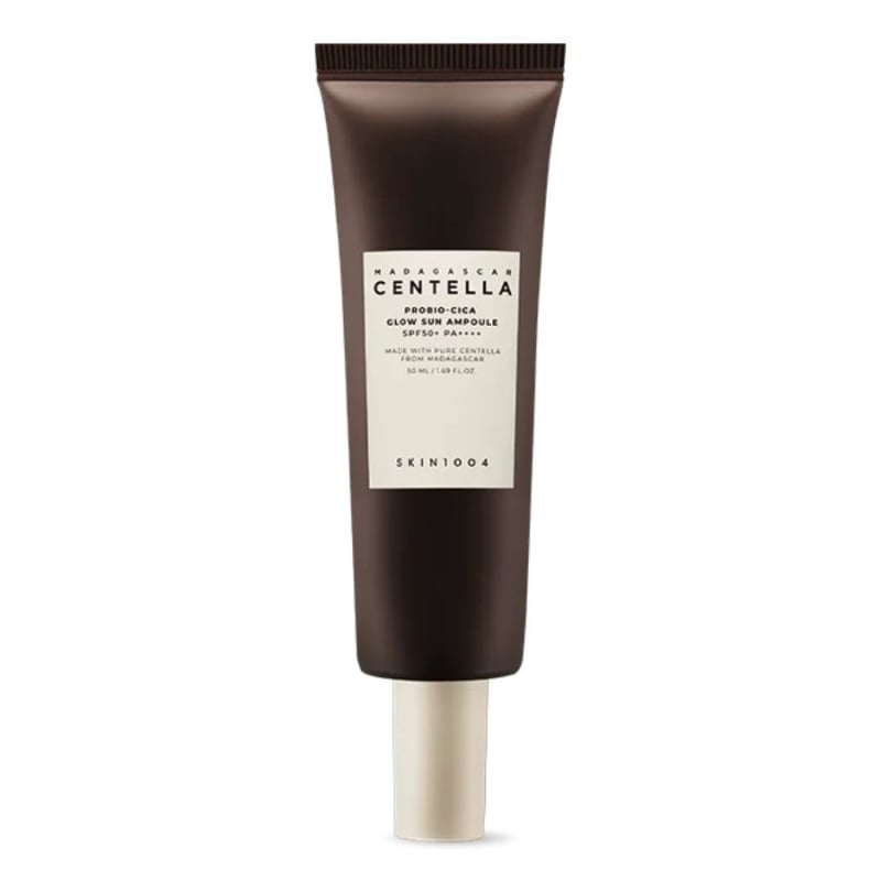 Слънцезащитна ампула с центела и хидратиращ ефект SKIN1004 Probio-Cica Glow Sun Ampoule SPF50+ PA++++ 50 ml
