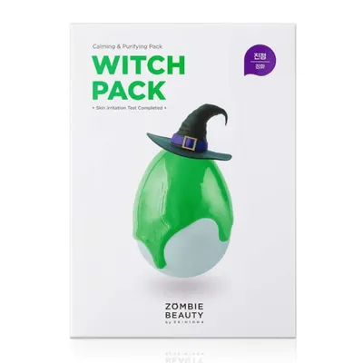 Успокояваща глинена маска с центела и зелен чай SKIN1004 Zombie Beauty Witch Pack 16 x 4 g