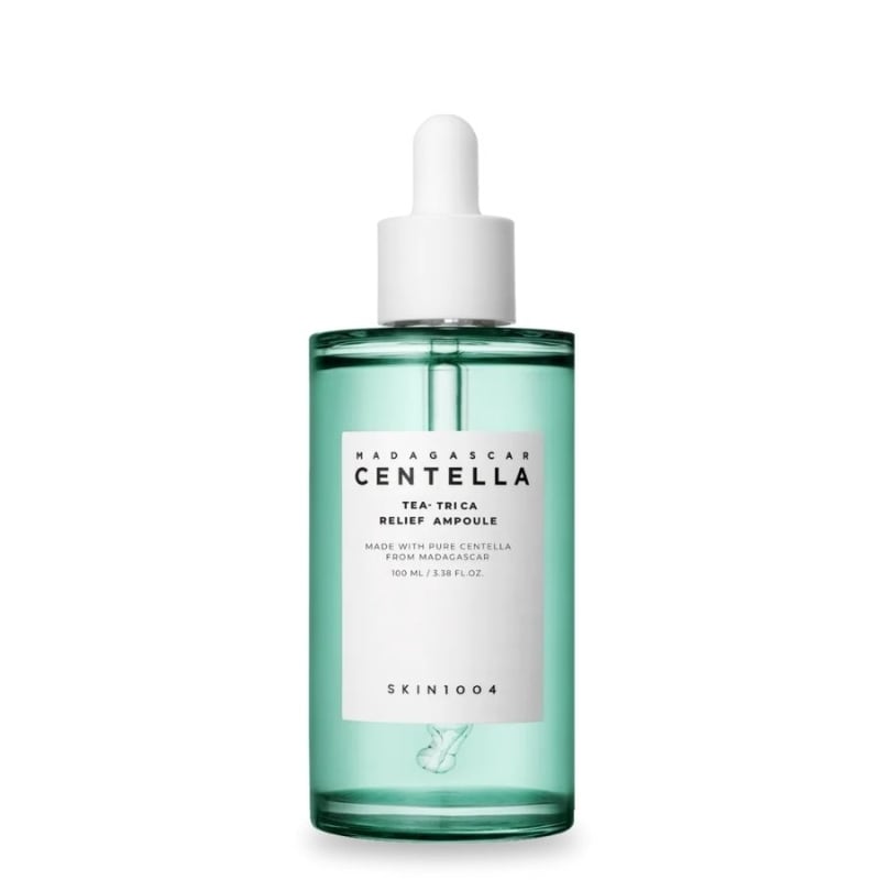 Успокояваща ампула с чаено дърво и центела за акнеична кожа SKIN1004 Tea-Trica Relief Ampoule 50 ml