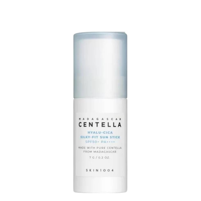 Мини слънцезащитен стик с центела и хиалурон SKIN1004 Hyalu-Cica Silky-Fit Sun Stick SPF50+ PA++++ 7 g