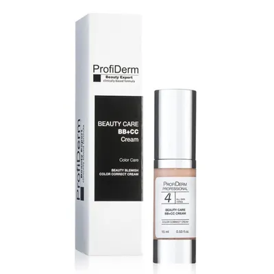 Мултифункционален луксозен BB/CC крем Profiderm BB + CC Cream 15 ml