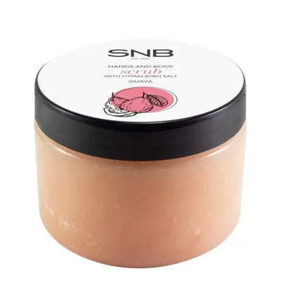 Скраб за ръце и тяло с хималайска сол и гуава SNB Guava Scrub with Hymalayan Salt 300ml
