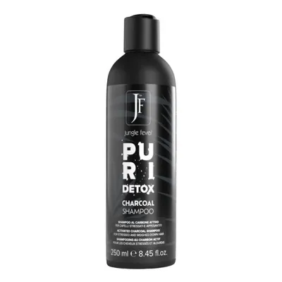 Дълбоко почистващ шампоан с активен въглен Jungle Fever Puridetox Charcoal Shampoo 250 ml