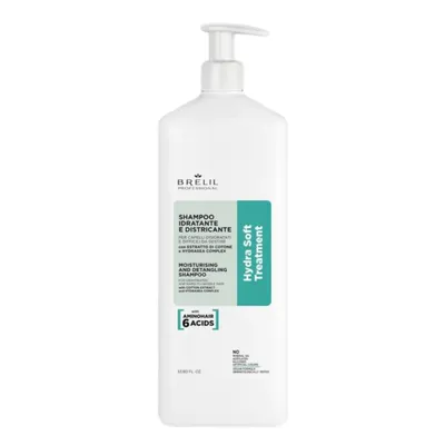 Хидратиращ шампоан без силикони Brelil Hydra Soft Moisturising Shampoo 1000 ml