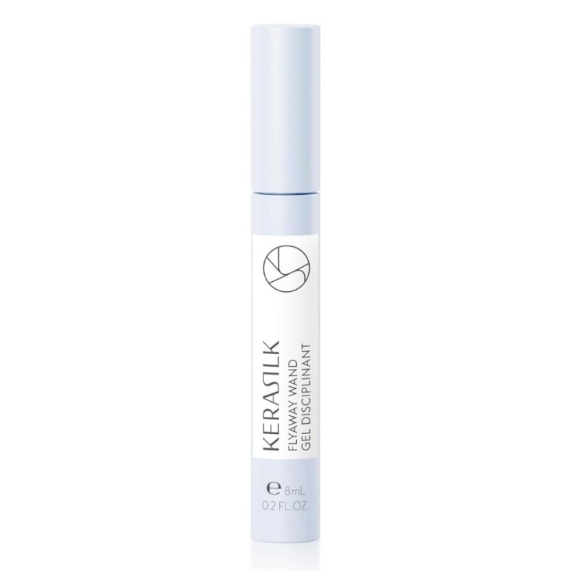 Приглаждащ гел с четка за хвърчащи косички Kerasilk Flyaway Wand 8 ml