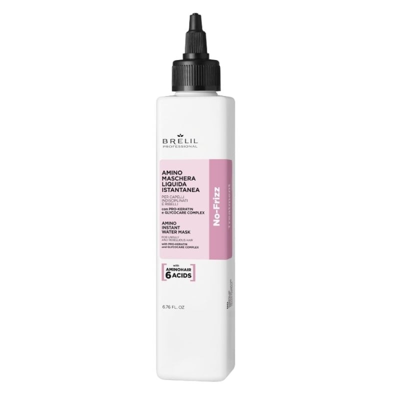 Моментална изглаждаща маска за блясък Brelil No Frizz Amino Instant Mask 200 ml