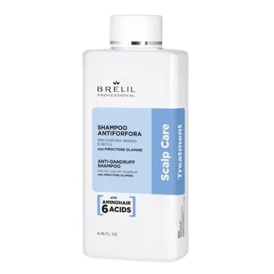 Шампоан против пърхот с пироктон оламин Brelil Scalp Care Anti-Dandruff Shampoo 250 ml