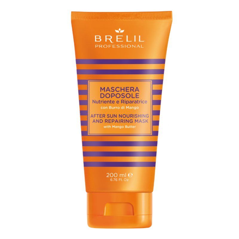 Възстановяваща маска за след слънце Brelil Solaire Hair Mask After Sunbathing 200 ml