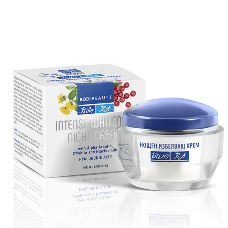 Интензивен избелващ нощен крем за лице Bodi Beauty Bille BA Intensive Whitening Night Cream 50ml