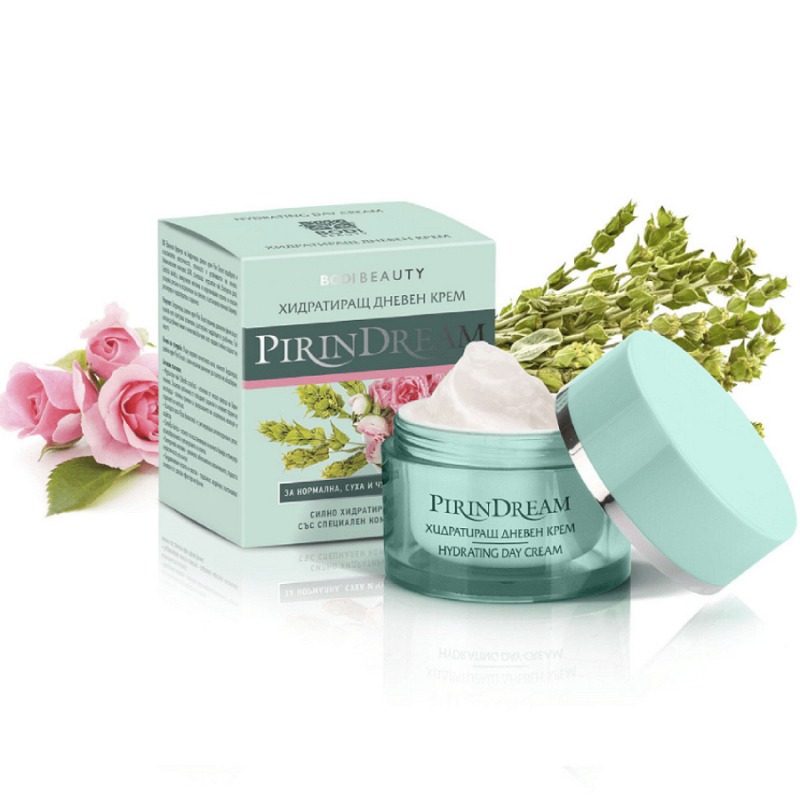Хидратиращ дневен крем за лице Bodi Beauty Pirin Dream Hydrating Day Cream 50ml