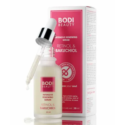 Интензивно регенериращ серум с ретинол и бакучиол Bodi Beauty Retinol & Bakuchoil Intensive Renewal Serum 30 ml