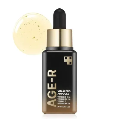Ампула с 21% витамин C за сияйна и стегната кожа – Medicube Age-R Vita C Pro Ampoule 20 ml