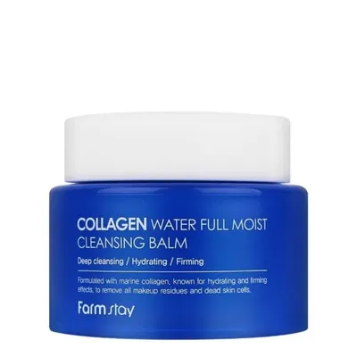 Почистващ балсам с морски колаген – FarmStay Collagen Water Full Moist Cleansing Balm 95 g
