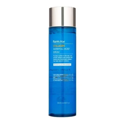 Хидратиращ серум с колаген за гладка и стегната кожа – FarmStay Collagen Water Full Moist Serum 250 ml