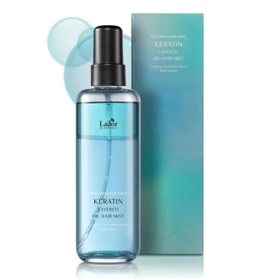 Хидратиращ кератинов спрей против фриз и топлинна защита – Lador Keratin Hydrating Anti-Frizz Hair Mist 130 ml