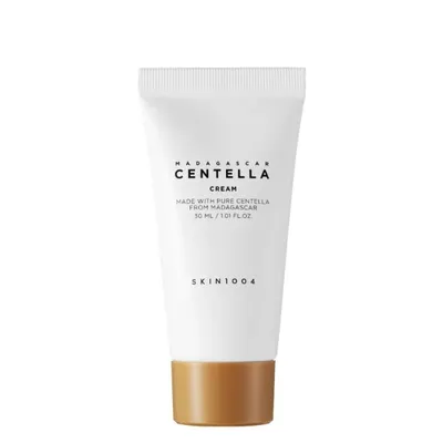 Хидратиращ крем за лице с Centella Asiatica, ниацинамид и сквалан SKIN1004 Madagascar Centella Cream 30 ml